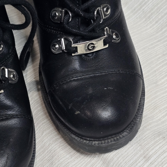 Guess Lace-Up Ankle Boots - Picture 3 of 5